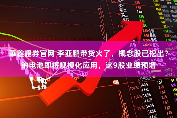 華鑫證券官网 李亚鹏带货火了，概念股已挖出？钠电池即将规模化应用，这9股业绩预增